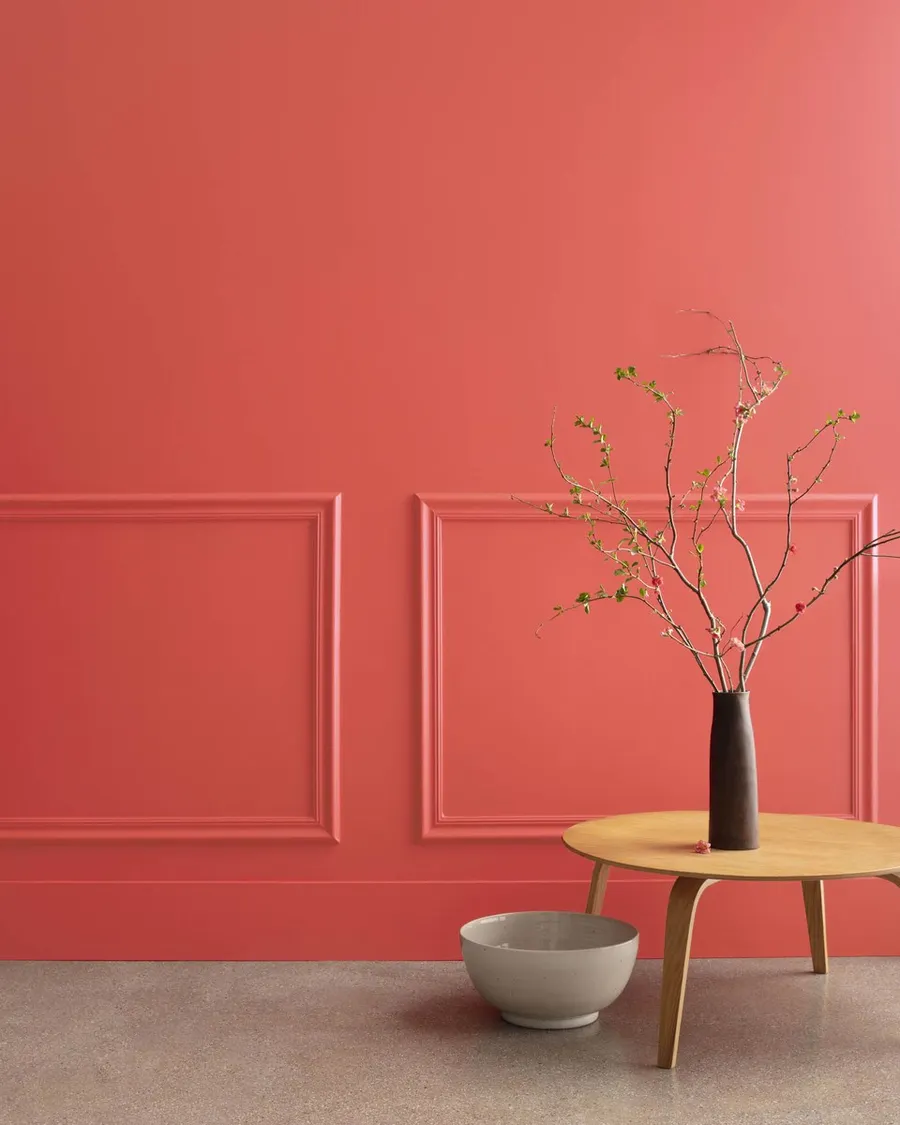Raspberry Blush 2008-30 Benjamin Moore — próbka koloru
